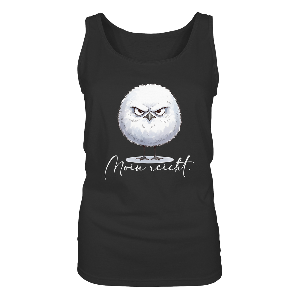 Moin reicht - Grimmige runde Möwe - Ladies Tank-Top