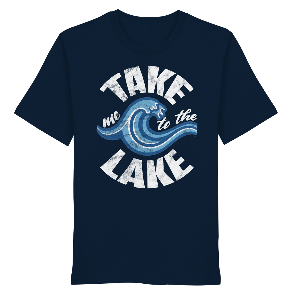 Take me to the Lake - Herren Premium Bio Shirt