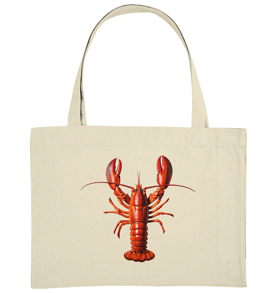 Roter Hummer - Bio Einkaufstasche