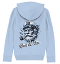 Rum und Ehre Kapitän - Kinder Bio Hoodie - Kiebitzdelle