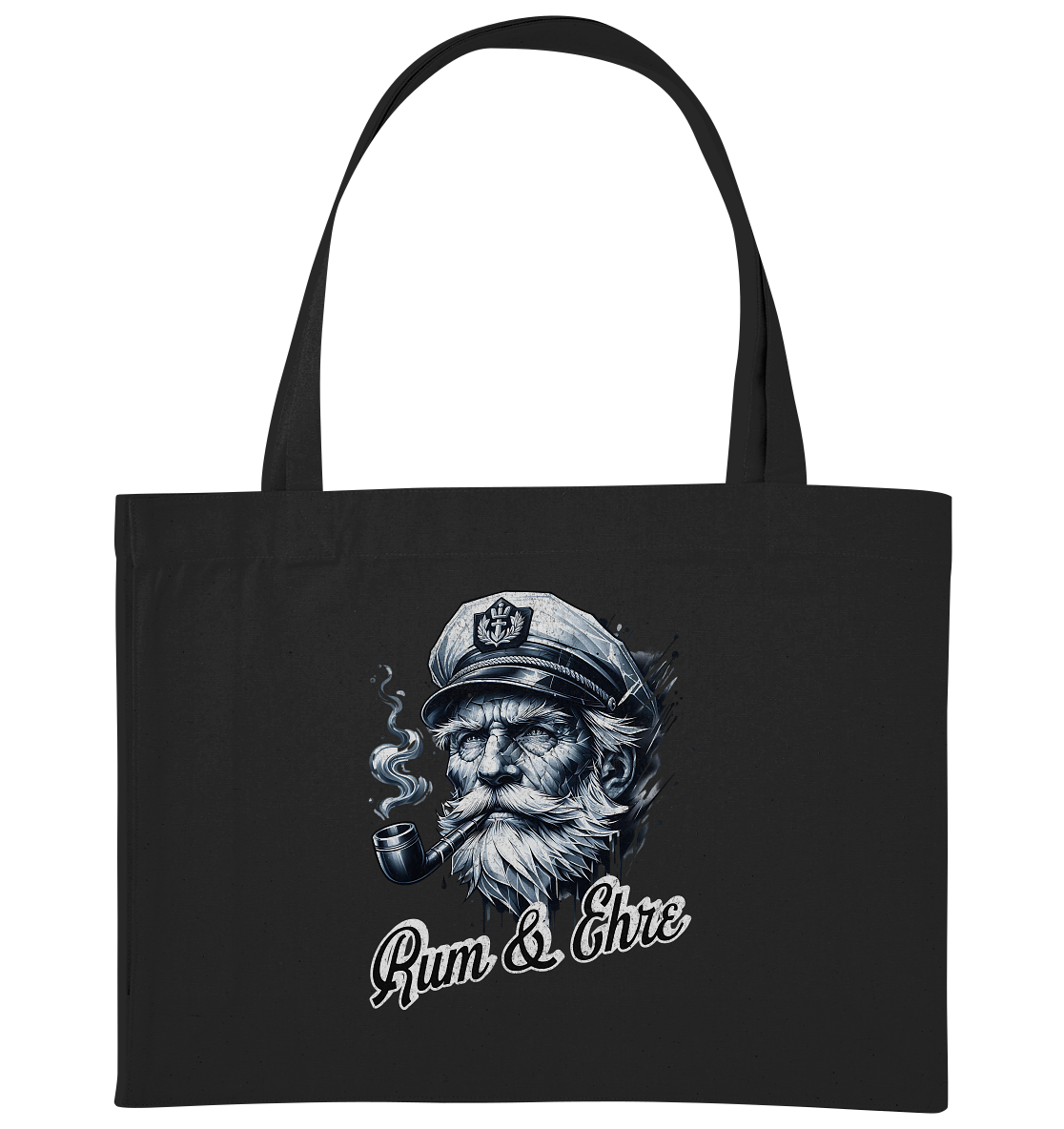 Rum und Ehre Kapitän - Bio Einkaufstasche