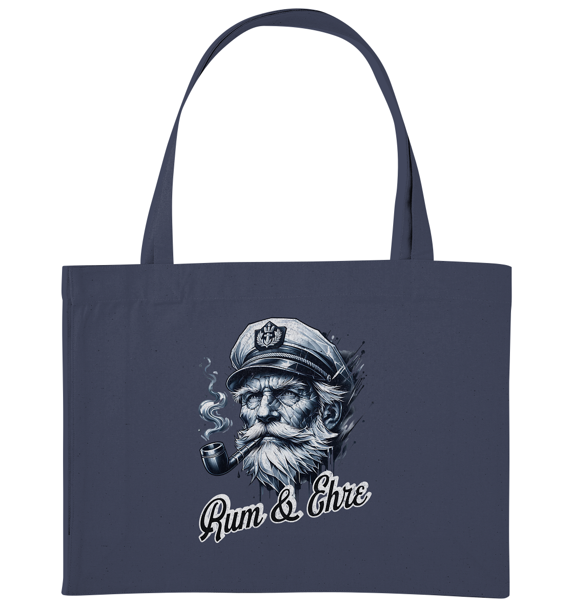 Rum und Ehre Kapitän - Bio Einkaufstasche
