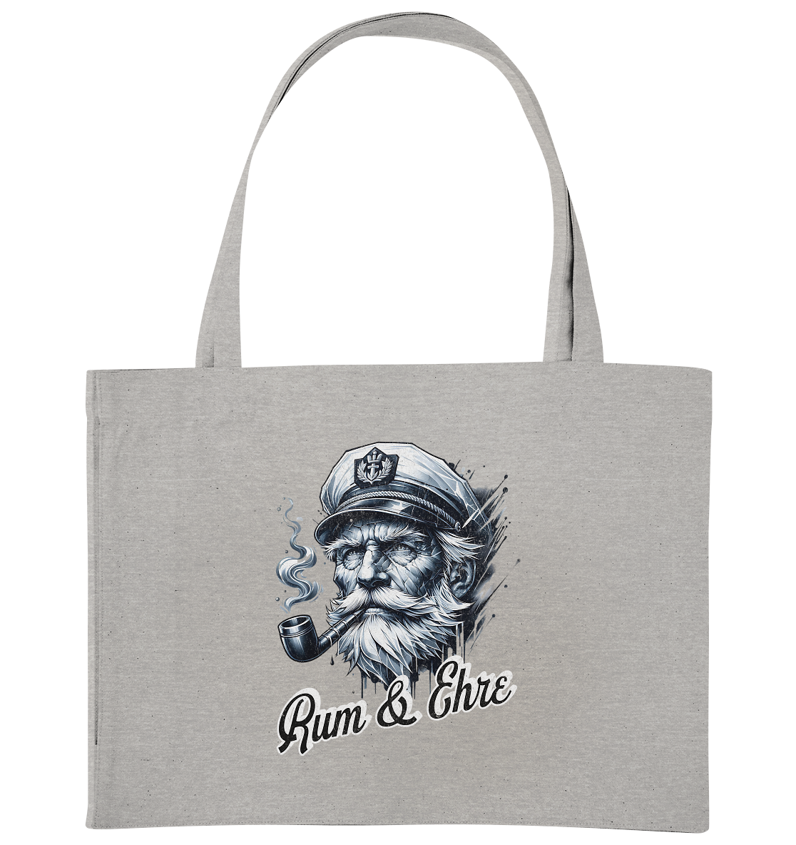 Rum und Ehre Kapitän - Bio Einkaufstasche