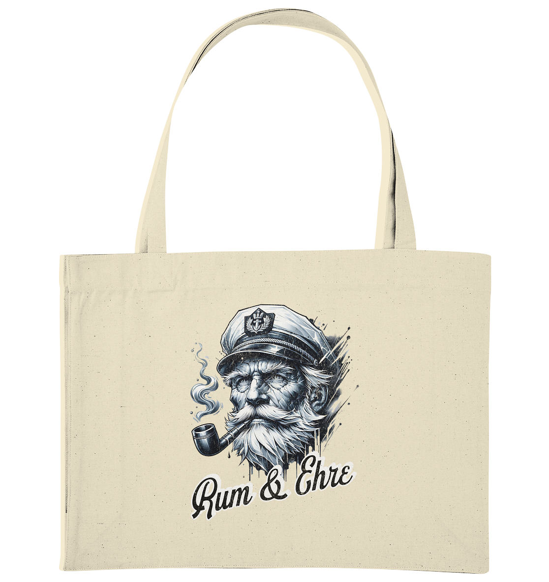 Rum und Ehre Kapitän - Bio Einkaufstasche