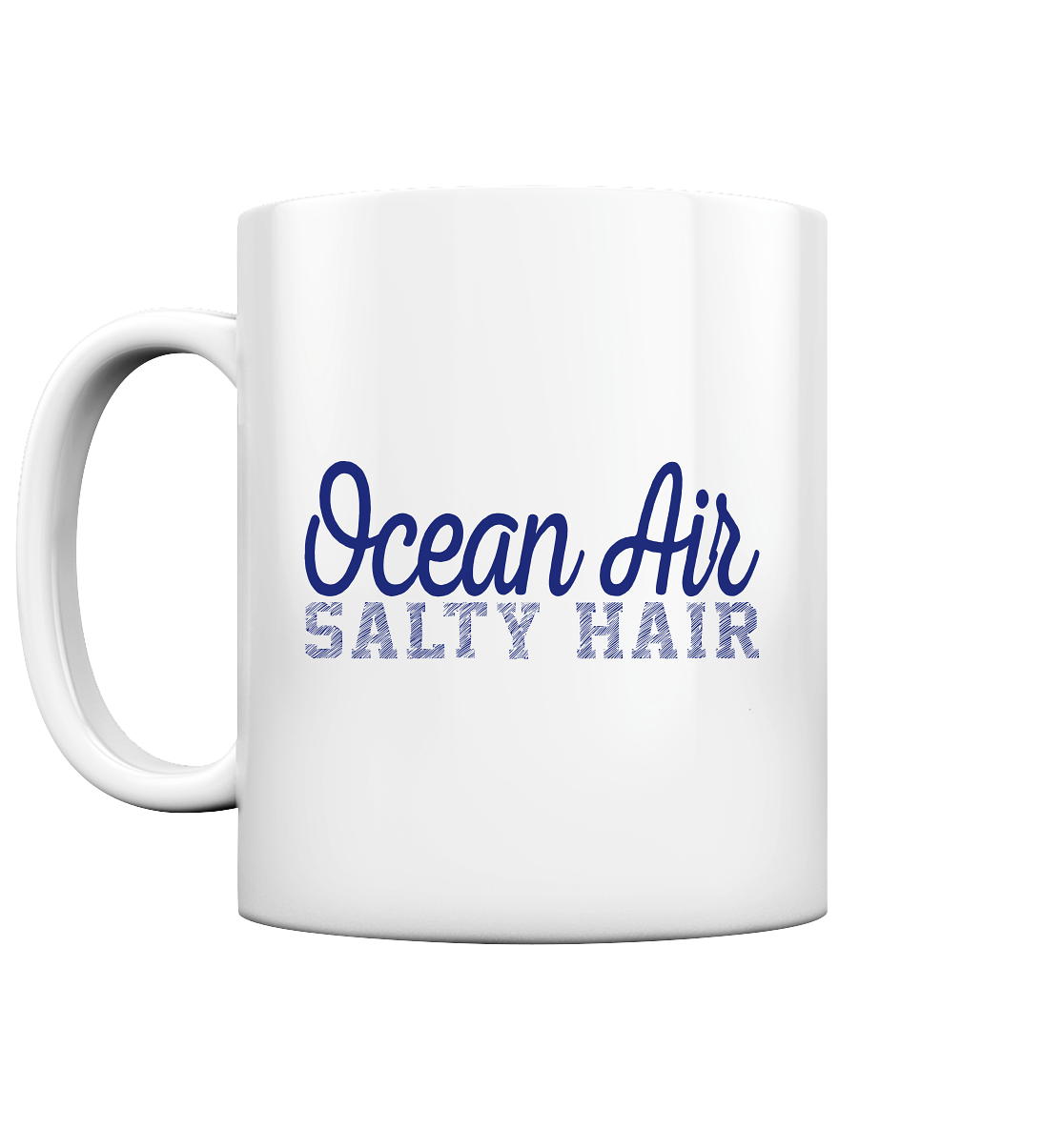 Ocean Air Salty Hair - Tasse glänzend - Kiebitzdelle