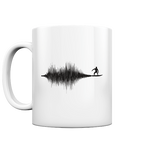 Soundwave Schallewelle Surfer Equilizer - Tasse glänzend - Kiebitzdelle