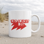 Was cookst du Lustig Kochen - Tasse glänzend - White glossy - Küstenmode von Kiebitzdelle