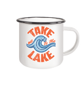 Take me to the Lake - Emaille Becher - Kiebitzdelle