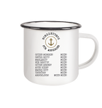 Norddeutsch für Anfänger - Emaille Becher - Kiebitzdelle