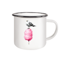 Möwe auf Zuckerwatte - Emaille Becher - Kiebitzdelle