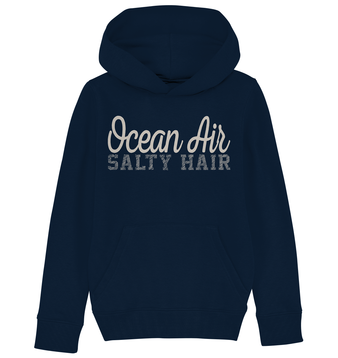 Ocean Air Salty Hair - Kinder Bio Hoodie - Kiebitzdelle
