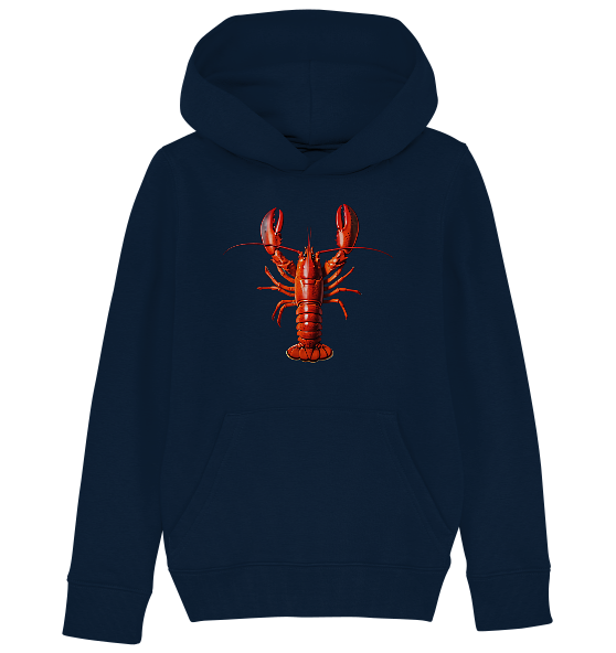 Roter Hummer - Kinder Bio Hoodie - Kiebitzdelle