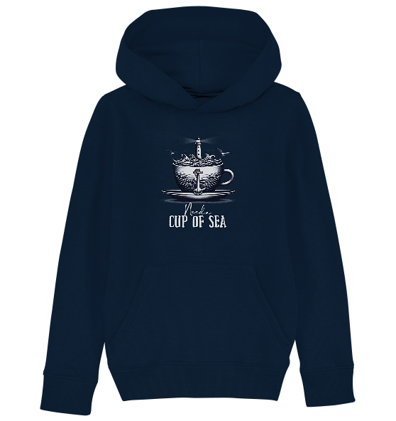 Need a cup of sea - Kinder Bio Hoodie - Kiebitzdelle