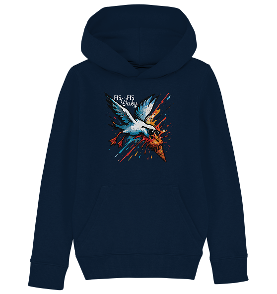 Eis Eis Baby Eisdieb Möwe - Kinder Bio Hoodie - Kiebitzdelle