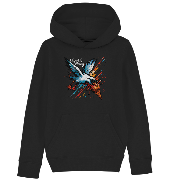 Eis Eis Baby Eisdieb Möwe - Kinder Bio Hoodie - Kiebitzdelle