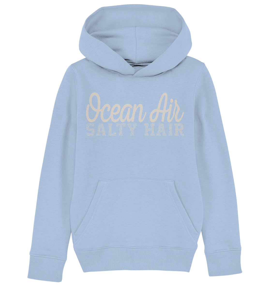Ocean Air Salty Hair - Kinder Bio Hoodie - Kiebitzdelle