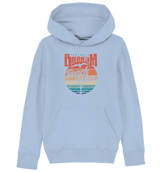 Borkum Beach Vibes - Kinder Bio Hoodie