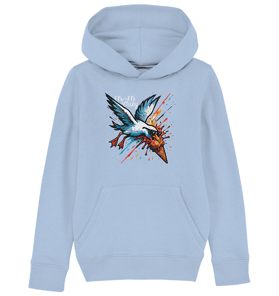 Eis Eis Baby Eisdieb Möwe - Kinder Bio Hoodie - Kiebitzdelle