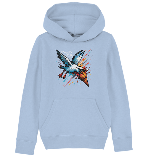 Eis Eis Baby Eisdieb Möwe - Kinder Bio Hoodie - Kiebitzdelle