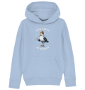 Mein Anker am Morgen Kaffee Möwe - Kinder Bio Hoodie - Kiebitzdelle