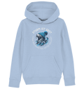 Sturm ist erst wenn die Robbe die Mütze verliert - Kinder Bio Hoodie - Kiebitzdelle