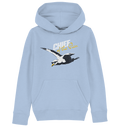 Chief of the Pier Chef Möwe mit Sonnenbrille - Kinder Bio Hoodie - Kiebitzdelle
