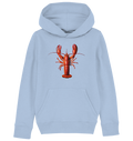 Roter Hummer - Kinder Bio Hoodie - Kiebitzdelle