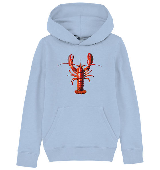 Roter Hummer - Kinder Bio Hoodie - Kiebitzdelle