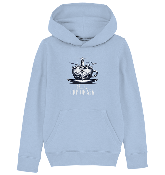 Need a cup of sea - Kinder Bio Hoodie - Kiebitzdelle