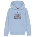 Keep the Sea Plastic Free Umweltschutz Spruch - Kinder Bio Hoodie - Kiebitzdelle