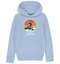 Waden statt Laden Fahrrad E-Bike Radtrikot - Kinder Bio Hoodie - Kiebitzdelle