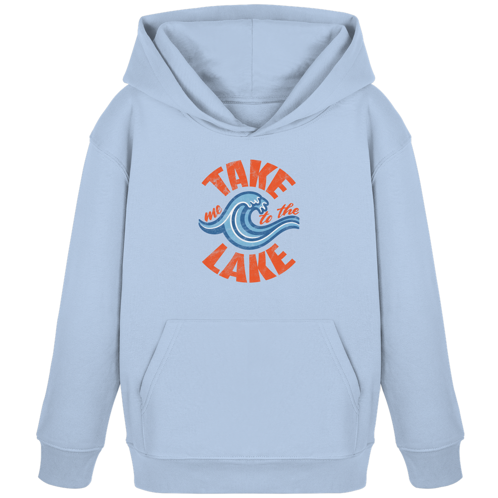 Take me to the Lake - Kinder Bio Hoodie - Kiebitzdelle