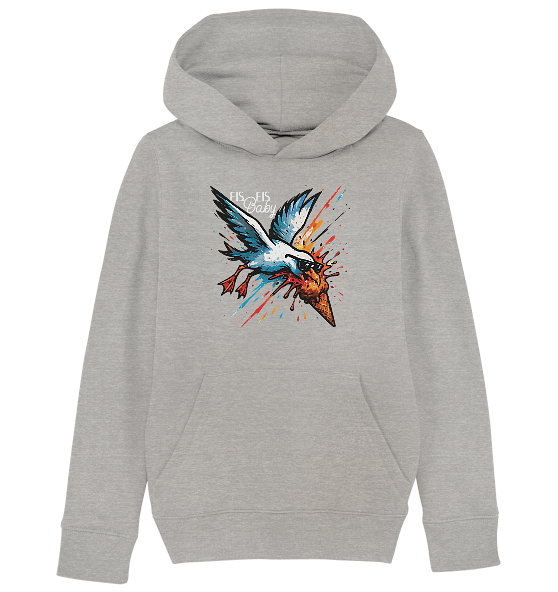 Eis Eis Baby Eisdieb Möwe - Kinder Bio Hoodie - Kiebitzdelle