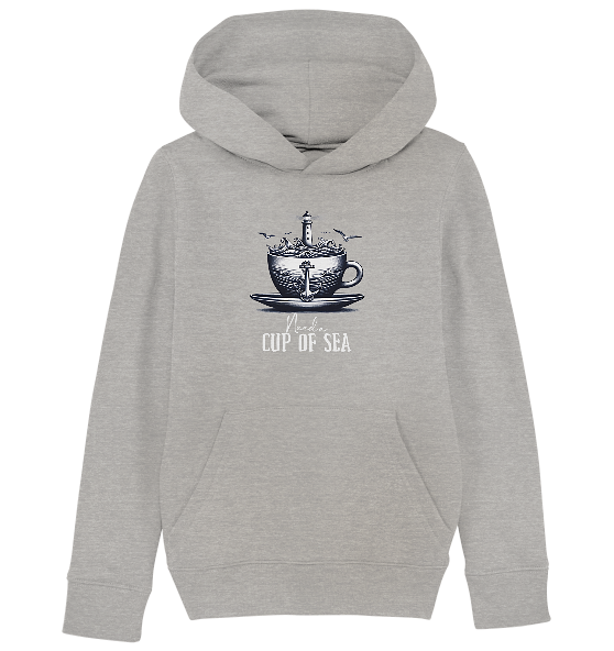 Need a cup of sea - Kinder Bio Hoodie - Kiebitzdelle