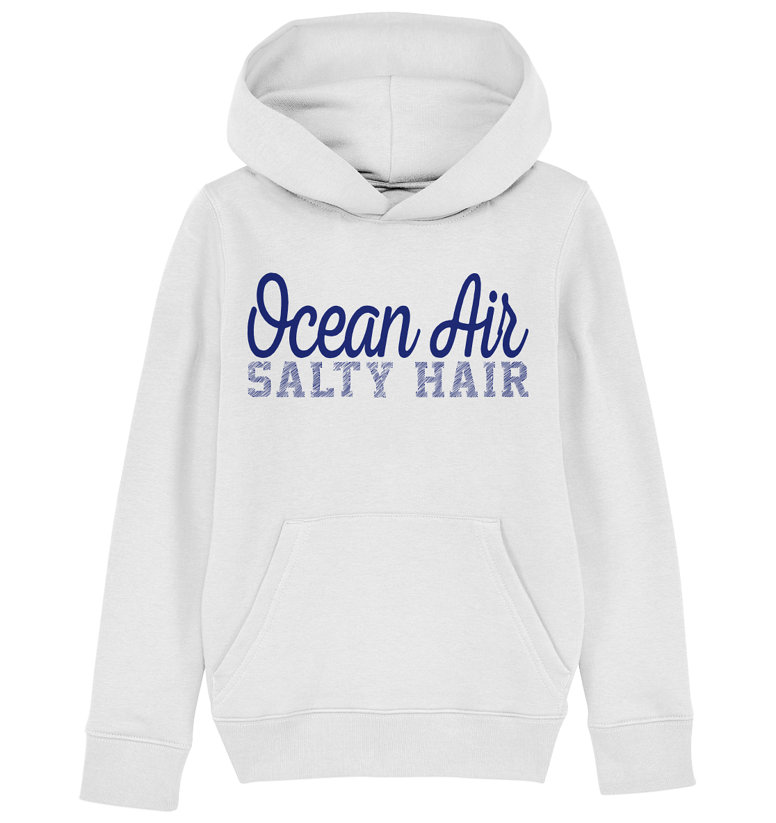 Ocean Air Salty Hair - Kinder Bio Hoodie - Kiebitzdelle