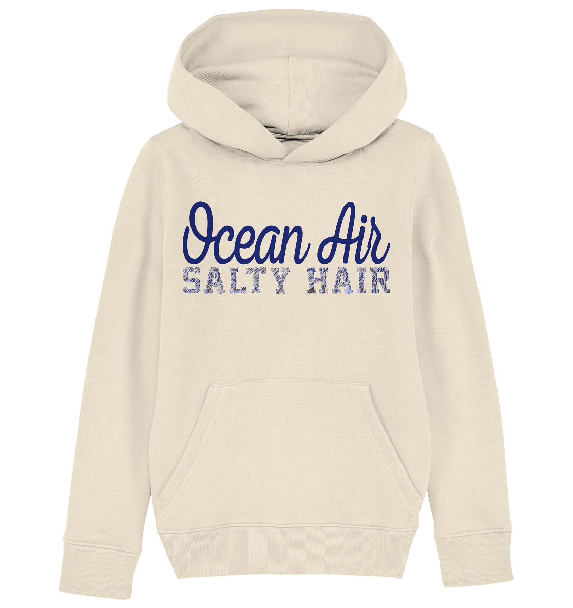 Ocean Air Salty Hair - Kinder Bio Hoodie - Kiebitzdelle