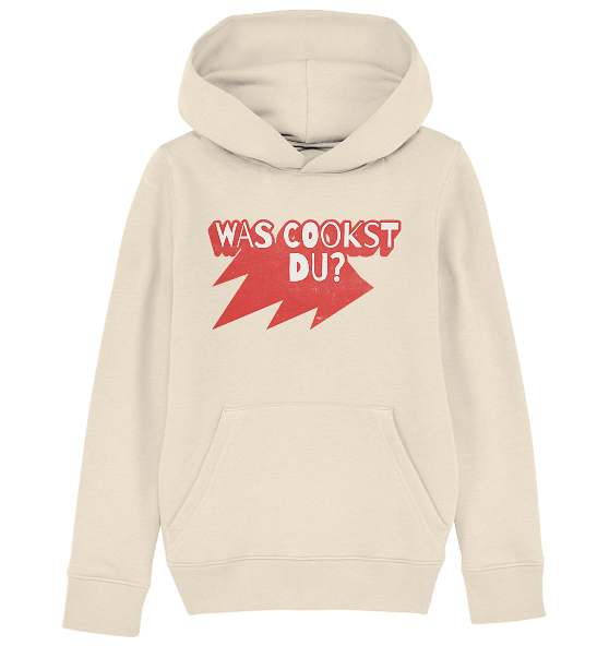 Was cookst du Lustig Kochen - Kinder Bio Hoodie