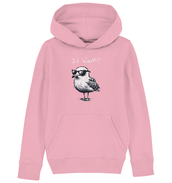 Is Watt Coole Möwe - Kinder Bio Hoodie - Kiebitzdelle