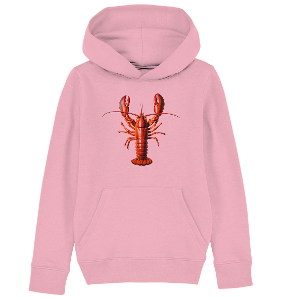 Roter Hummer - Kinder Bio Hoodie - Kiebitzdelle
