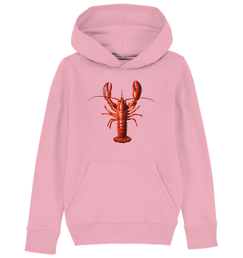 Roter Hummer - Kinder Bio Hoodie - Kiebitzdelle