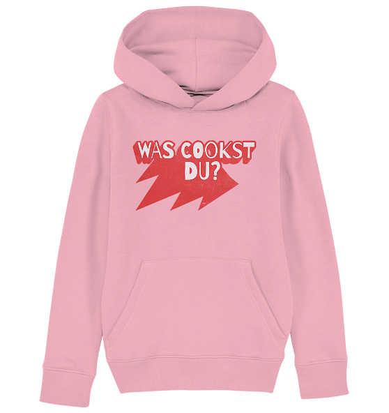 Was cookst du Lustig Kochen - Kinder Bio Hoodie