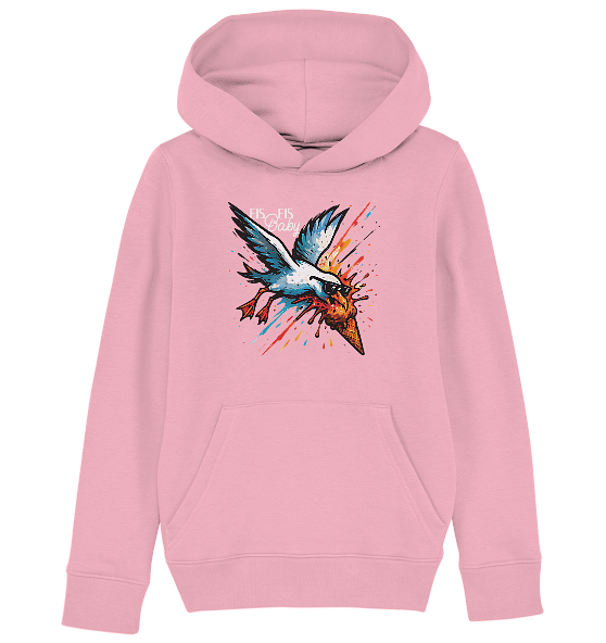 Eis Eis Baby Eisdieb Möwe - Kinder Bio Hoodie