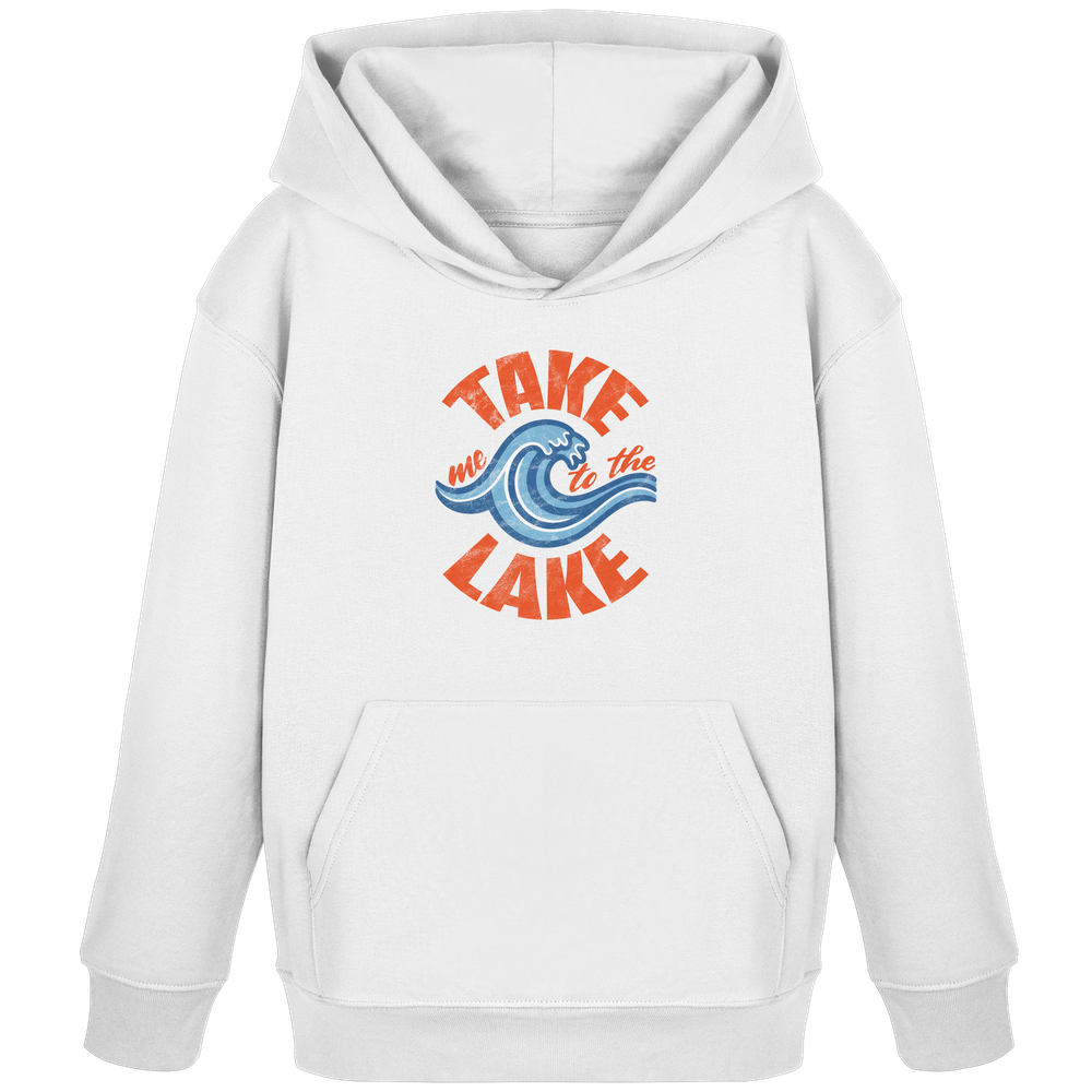 Take me to the Lake - Kinder Bio Hoodie - Kiebitzdelle