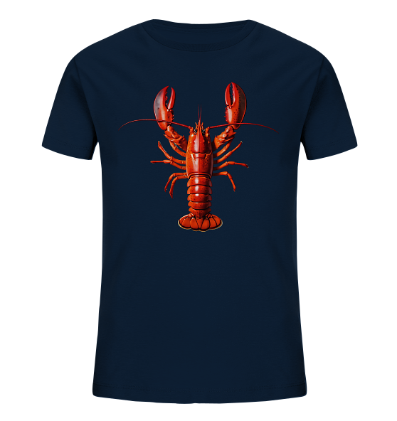 Roter Hummer - Kinder Bio Shirt - Kiebitzdelle