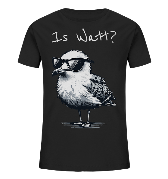 Is Watt Coole Möwe - Kinder Bio Shirt - Kiebitzdelle
