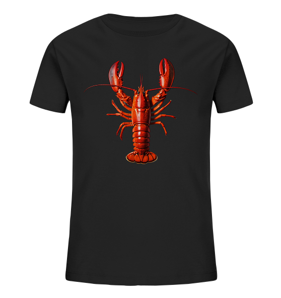 Roter Hummer - Kinder Bio Shirt - Kiebitzdelle