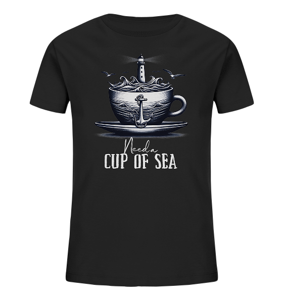 Need a cup of sea - Kinder Bio Shirt - Kiebitzdelle