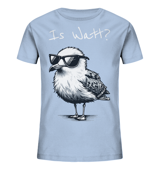 Is Watt Coole Möwe - Kinder Bio Shirt - Kiebitzdelle