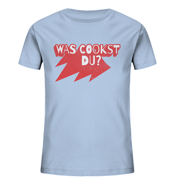 Was cookst du Lustig Kochen - Kinder Bio Shirt - Kiebitzdelle