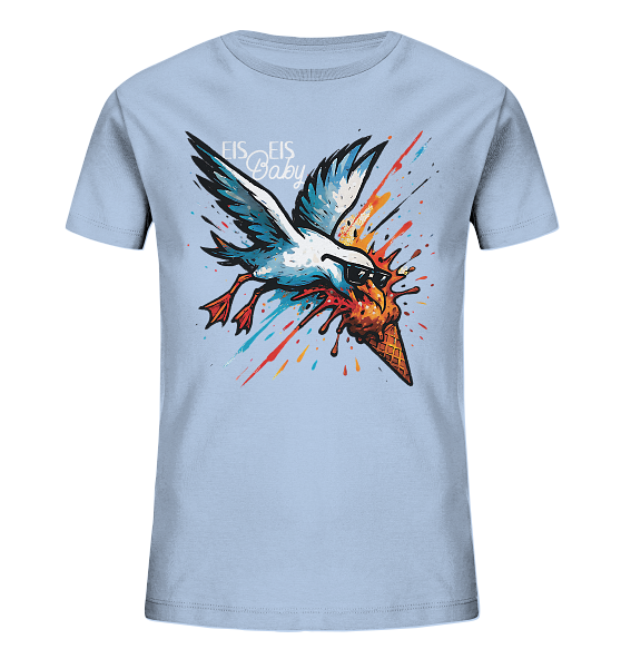 Eis Eis Baby Eisdieb Möwe - Kinder Bio Shirt